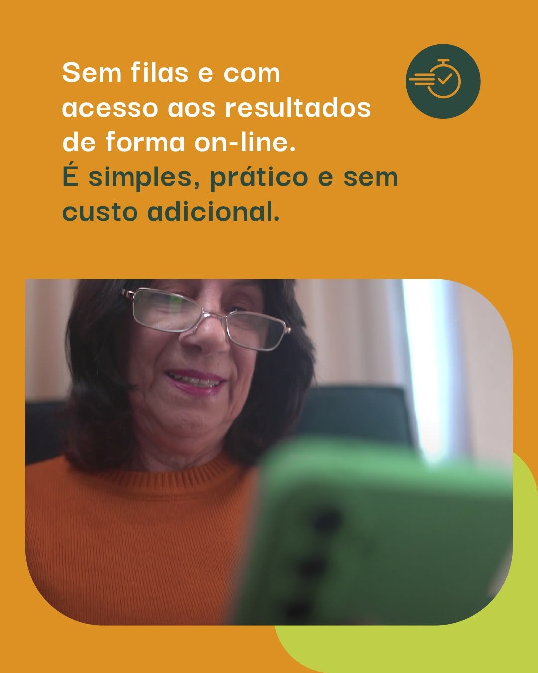Acesso aos resultados on-line